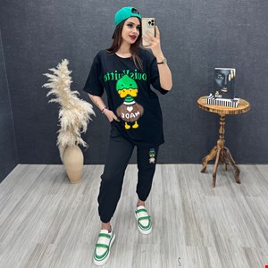 ست تیشرت و اسلش دخترانه LV کد 13918