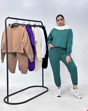 ست کراپ دورس و شلوار جاگر