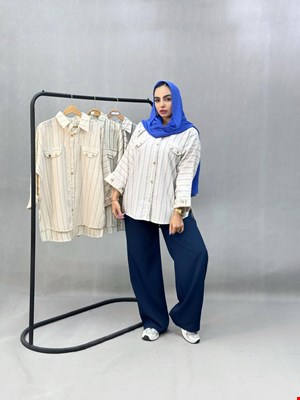 شومیز لنین راه راه